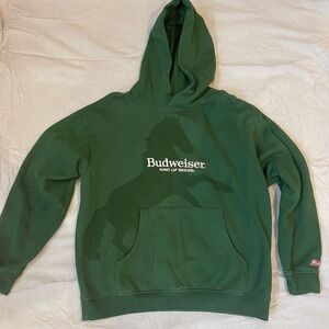 PacSun Green Budweiser Hoodie